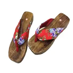 GENERICO - Sandalias geta jeta japon tatami chanclas cosplay kikyo