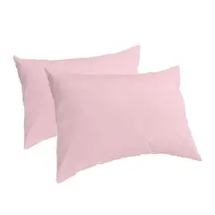 MY HOME STORE - Combo Edredón Cover Bicolor Rosado - Gris Oscuro Sencillo