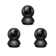 TP LINK - Cámara de seguridad TP-link Tapo C201 360 FHD x 3 Unidades