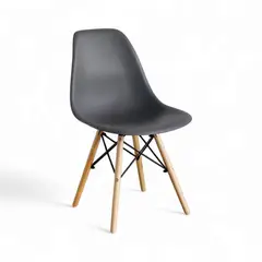 GENERICO - Silla Eames Estilo y Funcionalidad que Transforman tu Espacio TAUPE