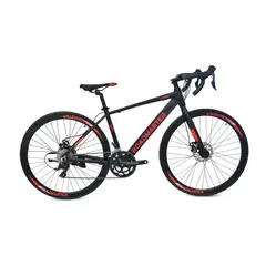 ROADMASTER - Bicicleta Fire Shimano R700 18Vel Negro