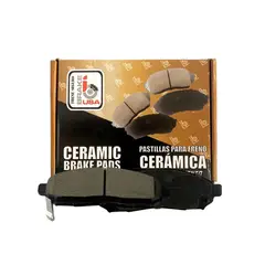 GENERICO - Pastillas de Freno Cerámica Delanteras Nissan Navara - Juego x2 2008-2012