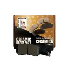 GENERICO - Pastillas de Freno Cerámica Traseras Hyundai Tucson - Juego x2 2004-2010