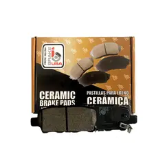 GENERICO - Pastillas de Freno Cerámica Traseras Nissan X-Trail - Juego x2 2001+