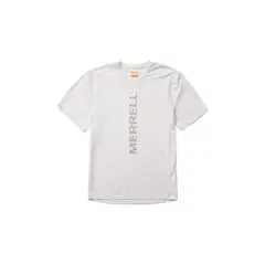 MERRELL - Camiseta Hombre TRAIL RUN SS TEE Blanco