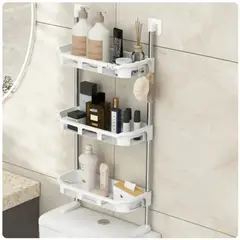 AMERICAN GENERICS - Organizador Estante Para Baño De Almacenamiento 3 Niveles