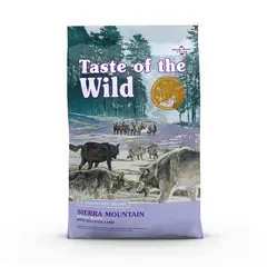 TASTE OF THE WILD - Sierra Mountain con Cordero-5 lb