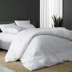 MY HOME STORE - Duvet 100% Algodón Doble + plumon - Blanco
