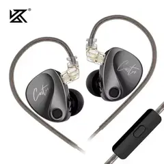 KZ - Audifonos castor dinámicos de Alta gama con micrófono