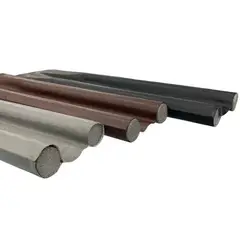 GENERICO - TAPON DE PUERTA CUERINA SINTETICA NEGRO