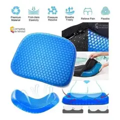 GENERICO - Cojín De Gel Con Funda Para Carro Y Sillas
