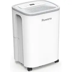 GENERICO - Ruwora Deshumidificador De 50 Pintas Con Tanque Y Drenaje