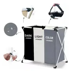 GENERICO - Organizador Cesta Para Ropa Sucia