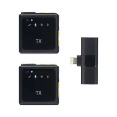 JALTECH - Doble Microfono de Solapa para iPhone TX -