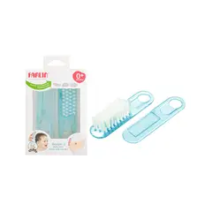 GENERICO - CEPILLO Y PEINE AZULX2 FARLIN