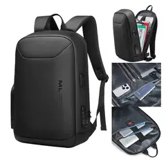 DISTRIBUCIONES GUZ SAS - Morral Para Laptop Tech Hombre Y Mujer Usb Minimalista