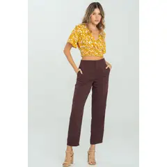 RAGGED - Pantalon rhae Cafe puro Ragged,