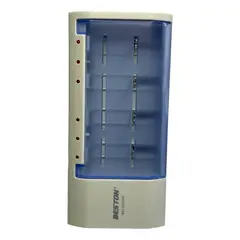 GENERICO - Cargador Universal De Pilas Aa Aaa Tipo D C 9v Marca Beston