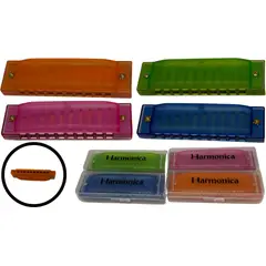 MAZUGI - Armónica mini de10 Agujeros Tonos Armónica Blues Profesional