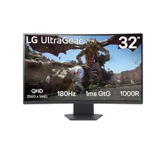 LG - Monitor Gamer Curvo Ultragear 32 Qhd 2560x1440 1ms 180hz