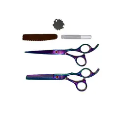 JAGUAR - Set De Tijeras Para Barberia Cortadora De Cabello x 2 Und