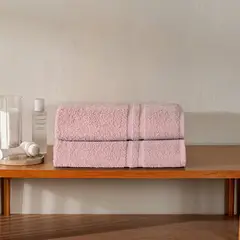 VIANNEY - Toalla Caribe Rosa talla Baño