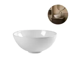 GENERICO - Set Lavamanos Baño Cerámica Con Mueble Moderno Café