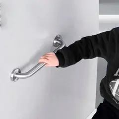 GENERICO - Barra Apoyo Ducha Acero Inoxidable 40cm Antideslizante