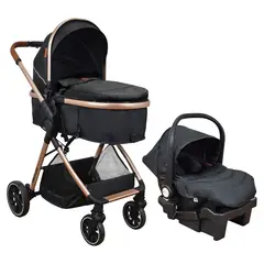 PRIORI - Coche Bebe Travel system Ventura Negro