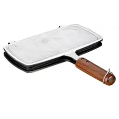 IMUSA - Sanduchera Doble Antiadherente 8662000 -Plateado