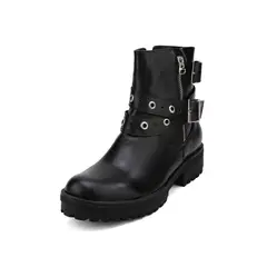 SEVENTEEN - BOTA NEGRA CON CORREAS BOYKAL
