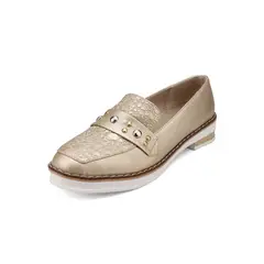 SEVENTEEN - ZAPATO DORADO CON TACHES AMINA