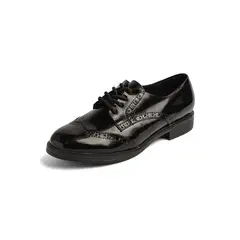 SEVENTEEN - ZAPATO NEGRO CHAROL DE AMARRAR BAKANA