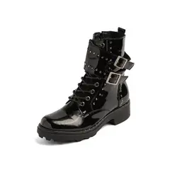 SEVENTEEN - BOTA NEGRO CHAROL CON TACHES BROOKE