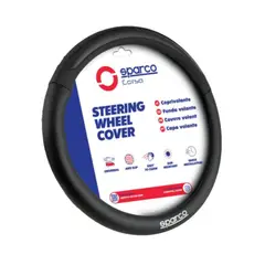 SPARCO - Funda Cubre Volante Carro Protector PVC SPS146BK
