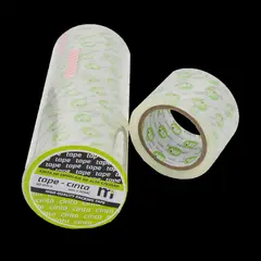 GENERICO - Cinta transparente adhesiva 100 metros (6 rollos)
