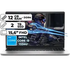 DELL - PORTÁTIL INTEL CORE I5 1334U 2TB SSD 12GB RAM 156 FHD PLATINUM SILVER