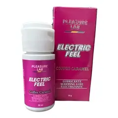 GENERICO - Lubricante Electrizante 3 en 1 Electric Feel Sabor Coffee Caramel.