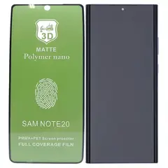 GENERICO - Polímero Mate Protector Pantalla Compatible Con Samsung Note 20