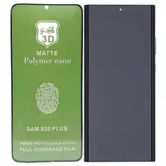 GENERICO - Polímero Mate Protector Pantalla Compatible Con Samsung S20 Plus