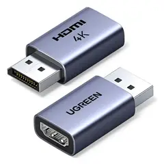 UGREEN - Adaptador DisplayPort a HDMI 4k@30hz Unidireccional DP 1.4