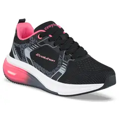 CROYDON - Tenis Running Dramon Negro para Niña