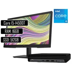 HP - PC Pro Mini 400 G9 Corei5 14500T RAM 16GB SSD 512GB Win11 Pro