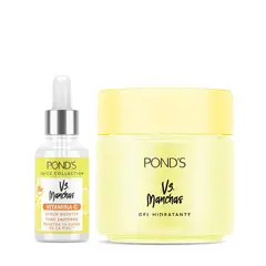 PONDS - Gel Hidratante y Serum Vitamina C Antimanchas