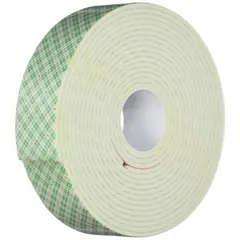 3M - Cinta doble cara espuma de poliuretano 4008 15 x 5yd