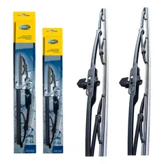 HELLA - Plumillas Limpiaparabrisas Matalicas Chevrolet Alero