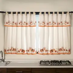 VIANNEY - Cortinas De Cocina Castilla Florales
