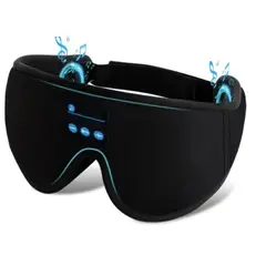 ZHOPI CO - Audífonos Antifaz Ajustable Para Dormir Cubre Ojos Bluetooth