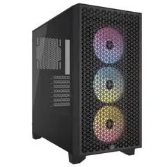 CORSAIR - Chasis 3000d Rgb Airflow Tempered Glass Negro