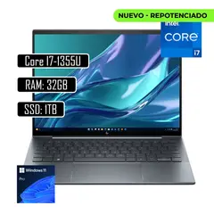 HP - Portatil Dragonfly G4 Core i7-1355U RAM 32GB SSD 1TB Win11 Pro